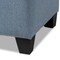 Baxton Studio Michaela Modern Light Blue Upholstered Storage Ottoman 146-8349 - alternate 6